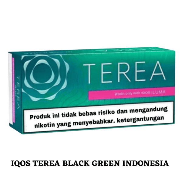 IQOS TEREA BLACK GREEN INDONESIA UAE